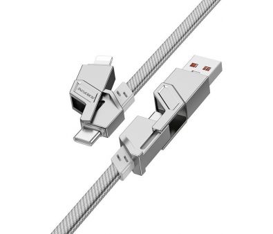  Borofone BU43 USB Type-C/Lighting - USB Type-C/USB Type-A (1.2 , )