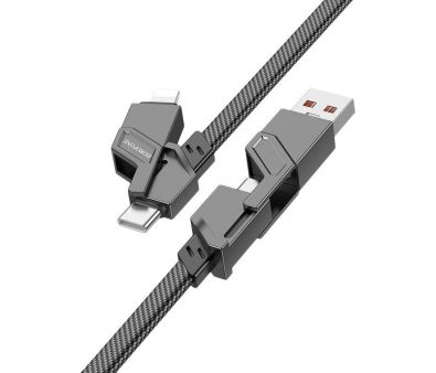  Borofone BU43 USB Type-C/Lighting - USB Type-C/USB Type-A (1.2 , )