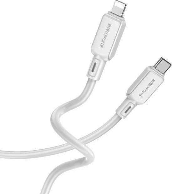Кабель Borofone BX94 Lighting - USB Type-C (1 м, серый)