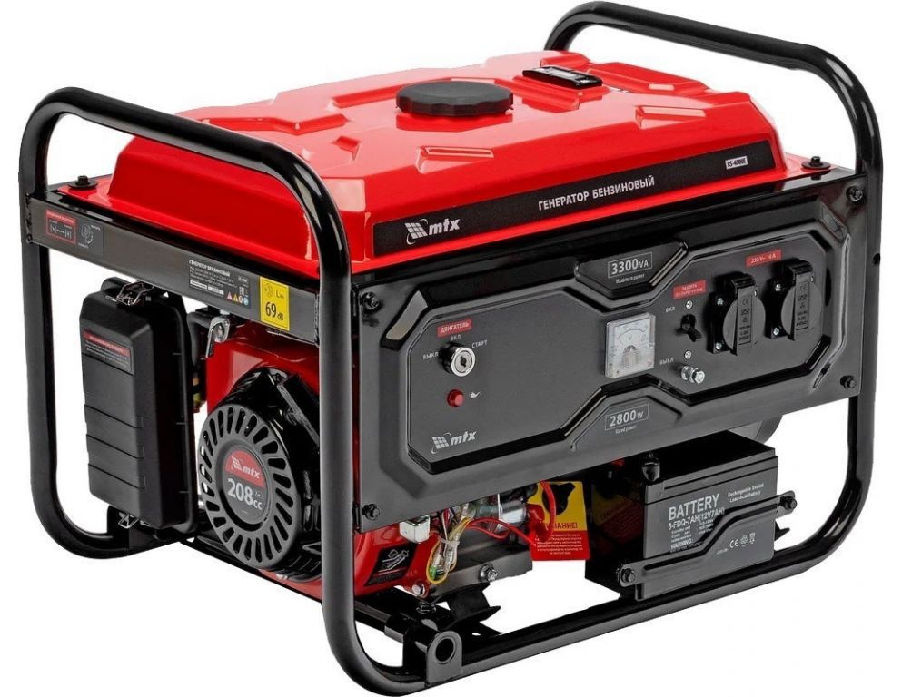Бензиновый генератор MTX RS-4000E