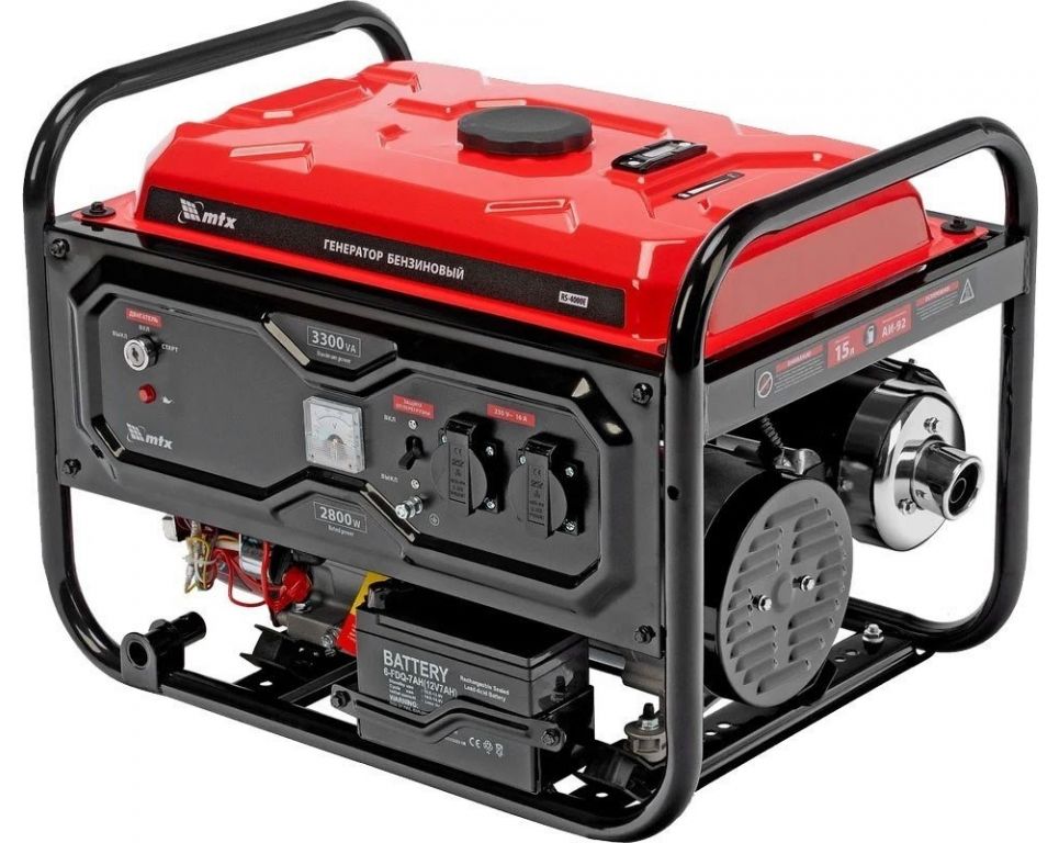 Бензиновый генератор MTX RS-4000E