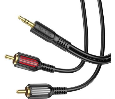  Borofone BL11 3.5 Jack - 2xRCA (1.5 , )