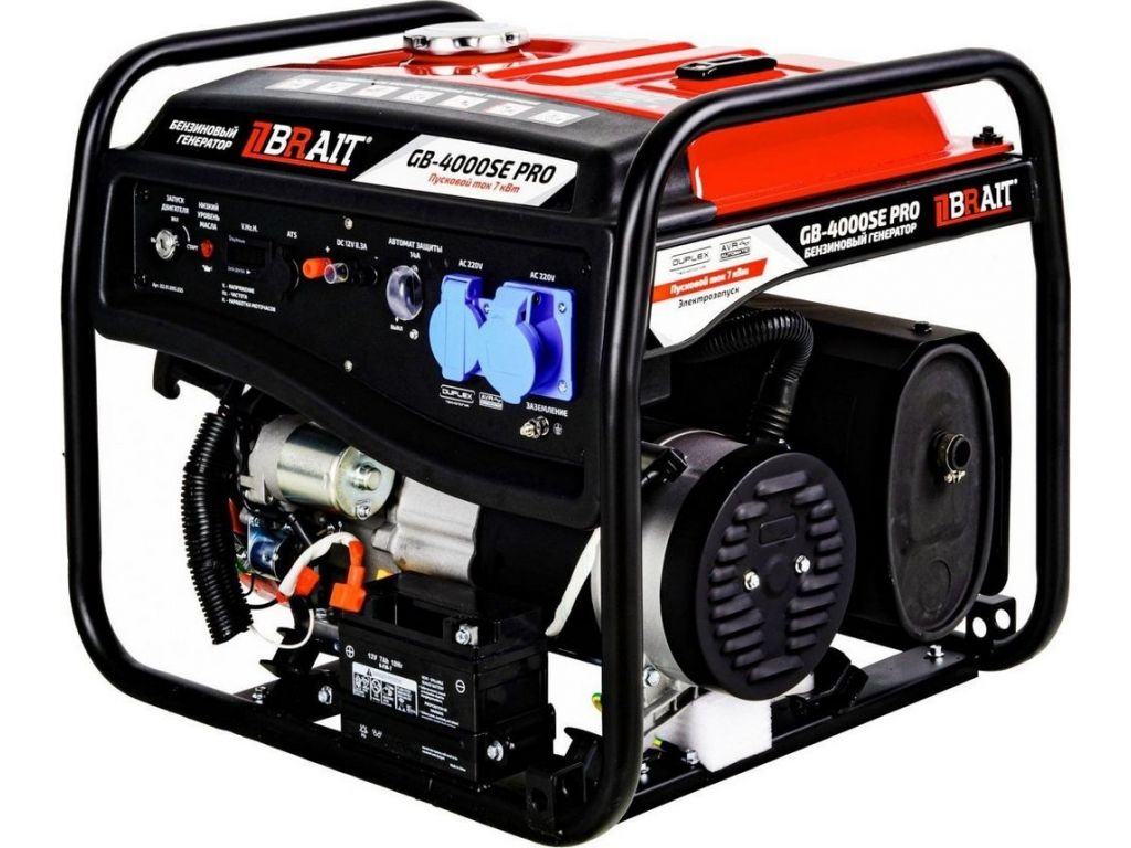 Бензиновый генератор Brait GB-4000SE PRO