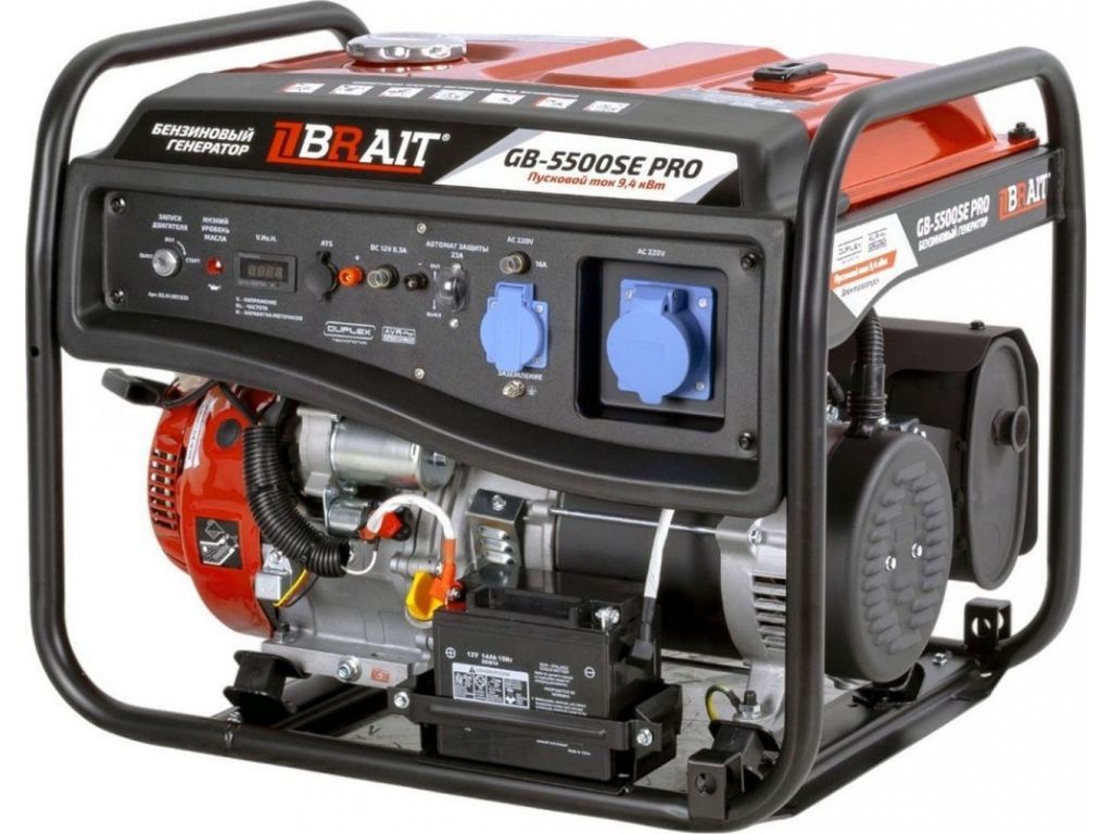 Бензиновый генератор Brait GB-5500SE PRO