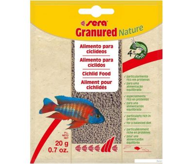 Сухой корм Sera Granured Nature 20 г