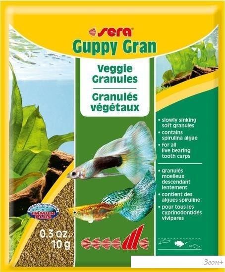 Сухой корм Sera Guppy Gran 10 г