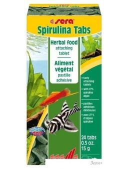   Sera Spirulina Tabs (24 ) 15 