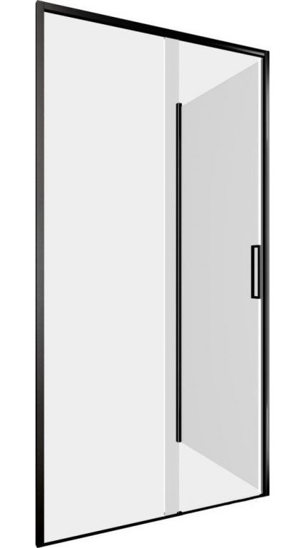 Душевой уголок Aquanet Pleasure Evo 130 AE65-130x100-BT (черный анодированный)