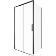 Душевой уголок Aquanet Pleasure Evo 140 AE65-140x100-BT (черный анодированный)