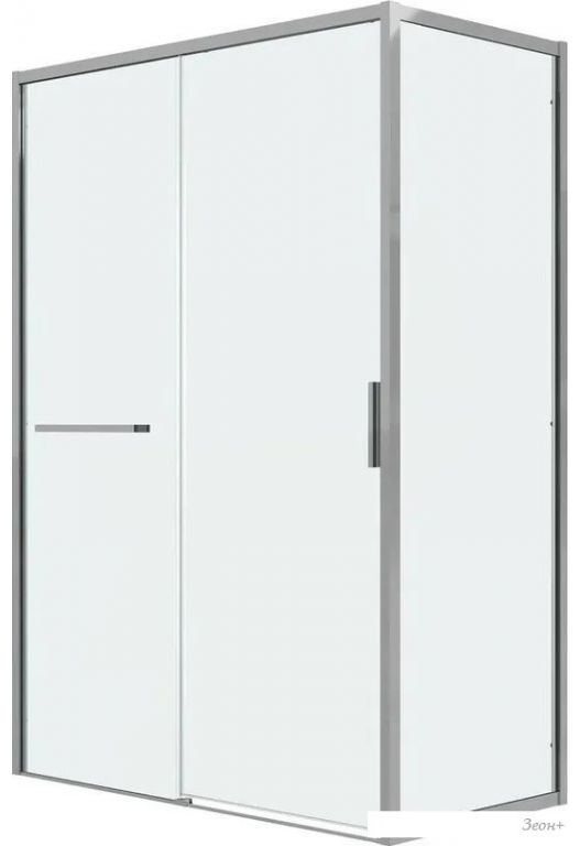 Душевая стенка Grossman Style 80x195 200.K33.05.80.10.00 (хром, стекло прозрачное)