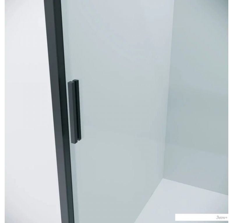 Душевая стенка Grossman Style 80x195 200.K33.05.80.21.00 (черный матовый, стекло прозрачное)