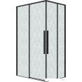 Душевой уголок Grossman Galaxy 70х120х195 300.K33.01.70R12L.21.02 (черный матовый/стекло шиншилла)