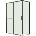 Душевой уголок Grossman Style 100x80x195 120.K33.05.1080.21.00 (черный матовый/прозрачное стекло)