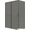 Душевой уголок Grossman Style 100x90x195 120.K33.05.1090.21.10 (черный матовый/тонированное стекло)