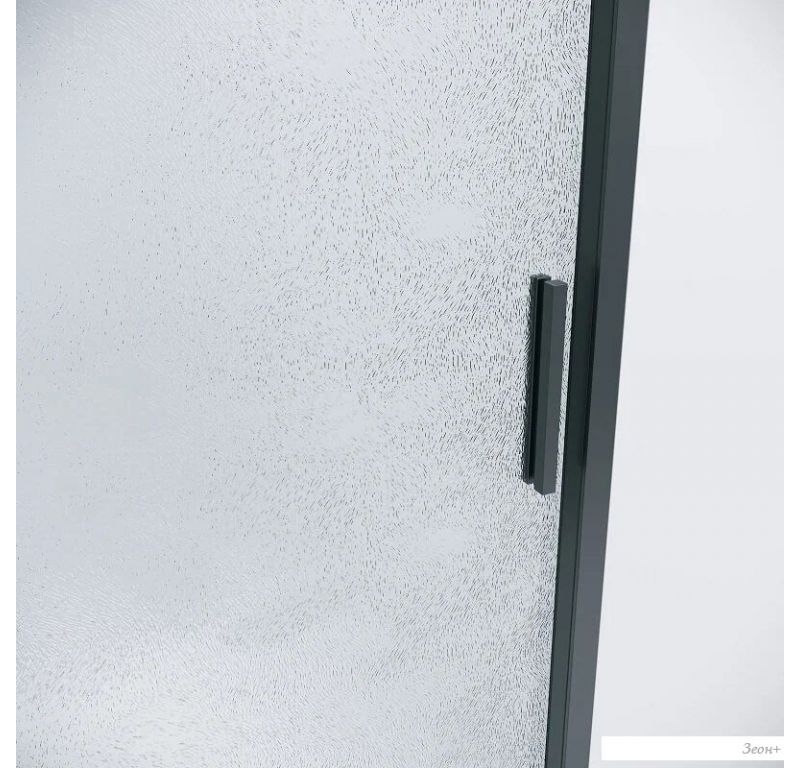 Душевой уголок Grossman Style 130x80x195 120.K33.05.1380.21.02 (черный матовый/стекло шиншилла)
