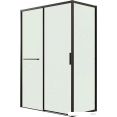 Душевой уголок Grossman Style 130x90x195 120.K33.05.1390.21.00 (черный матовый/прозрачное стекло)