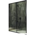Душевая дверь MaybahGlass 195x120 MGD-1276-6 (бесцветный/черный)