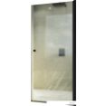 Душевая дверь MaybahGlass 198x60 MGD-802-6 (сатин стекло/черный)