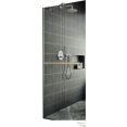 Душевая стенка MaybahGlass 195x89 MGD-732-5у (прозрачное стекло/хром матовый)