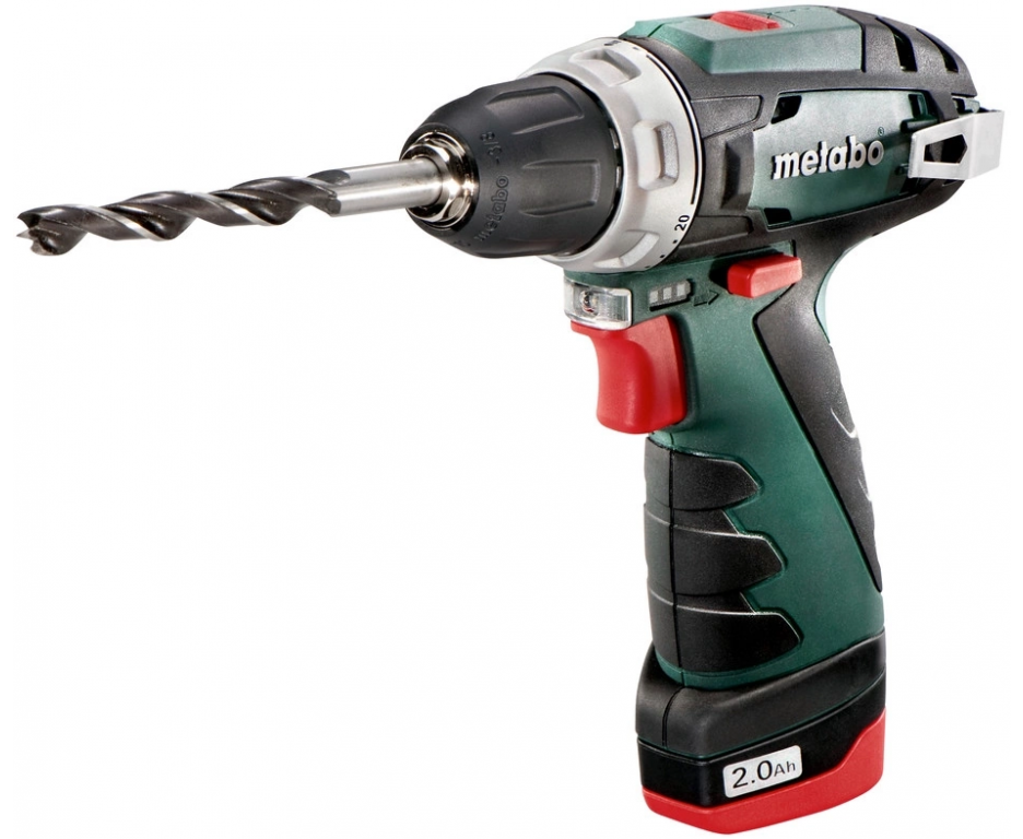 Дрель-шуруповерт Metabo PowerMaxx BS 600079550 (с 2-мя АКБ и сумкой)