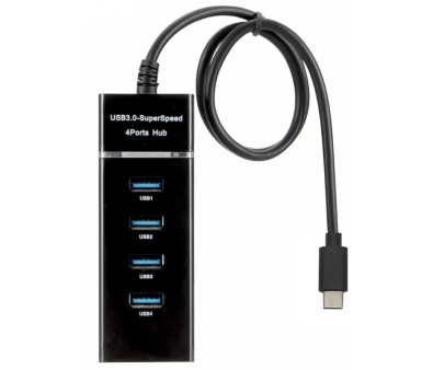 USB- Digma DHUB-4USB-C-3.0