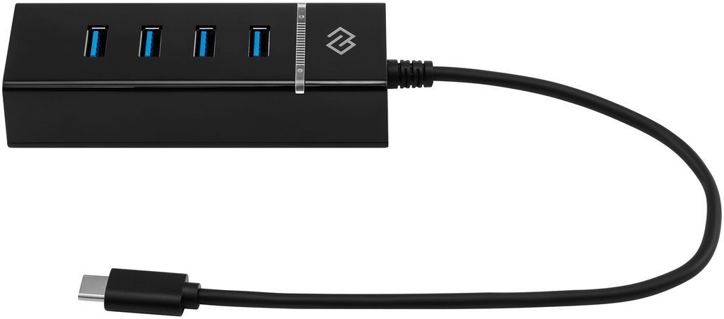 USB-хаб Digma DHUB-4USB-C-3.0