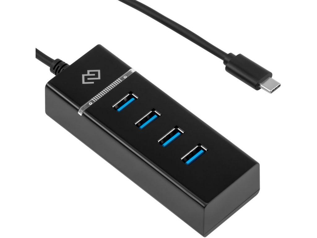USB-хаб Digma DHUB-4USB-C-3.0