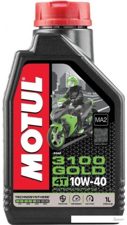 Моторное масло Motul 3100 Gold 10W-40 4T 1л