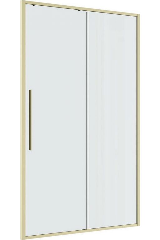 Душевая дверь Niagara Nova NG-44-9ASG 90х195 (золото сатин/прозрачное стекло)