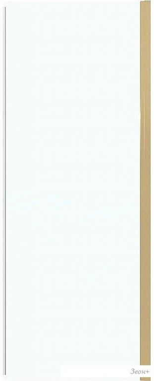 Душевая стенка Grossman Pragma 80x195 200.K33.03.80.32.00 (золото сатин/стекло прозрачное)