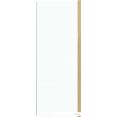 Душевая стенка Grossman Pragma 80x195 200.K33.03.80.32.00 (золото сатин/стекло прозрачное)