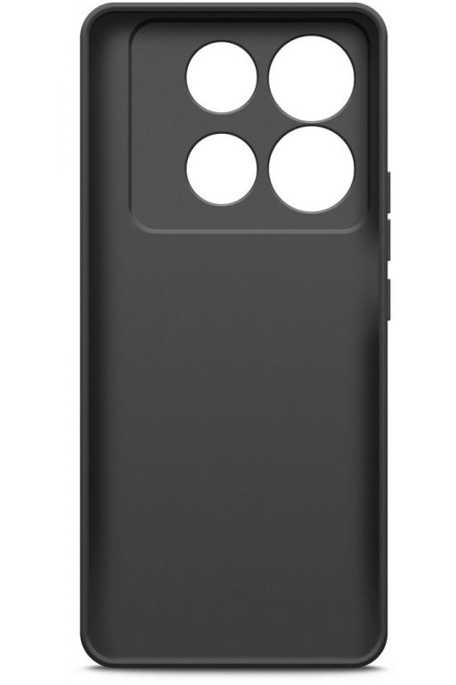 Чехол (клип-кейс) BoraSCO для Infinix Note 40 Silicone Case черный (73182)
