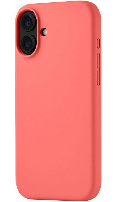 Чехол (клип-кейс) uBear для Apple iPhone 16 Plus Touch with MagSafe коралловый (CS416CR67PTH-I24M)