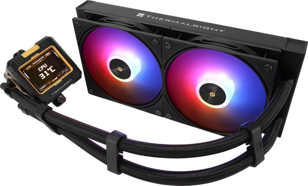 Система жидкостного охлаждения для процессора Thermalright Frozen Warframe 240 ARGB (черный)
