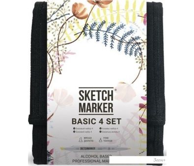   Sketchmarker Basic 4 12bas4 (12 )