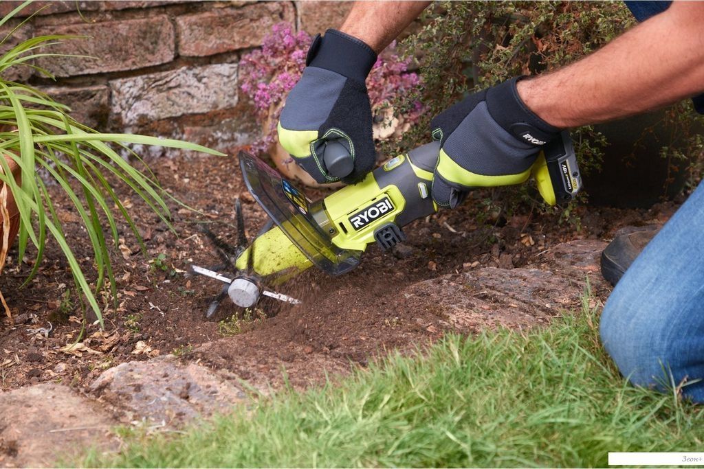 Мотокультиватор аккумуляторный Ryobi RY18HCA-0 5133005766 (без АКБ)