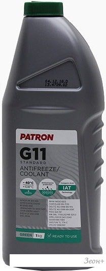 Антифриз Patron G11 Standard Green 1кг