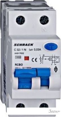 Дифференциальный автомат Schrack Technik AK617632