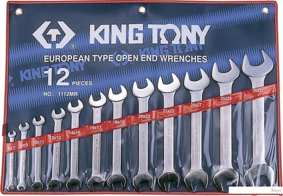 Набор ключей King Tony 1112MR (12 предметов)