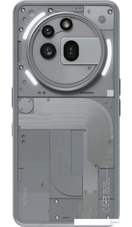 Телефон Nothing Phone (3a) Pro 12GB/256GB (серый)