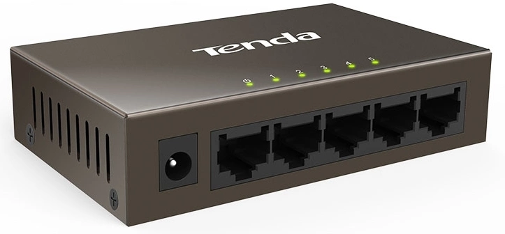 Неуправляемый коммутатор Tenda TEF1005D