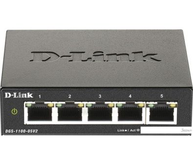 Коммутатор D-Link DGS-1100-05V2/A1A