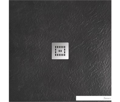   BelBagno TRAY-MR-UNO-A-90-35-NERO-CR 90x90