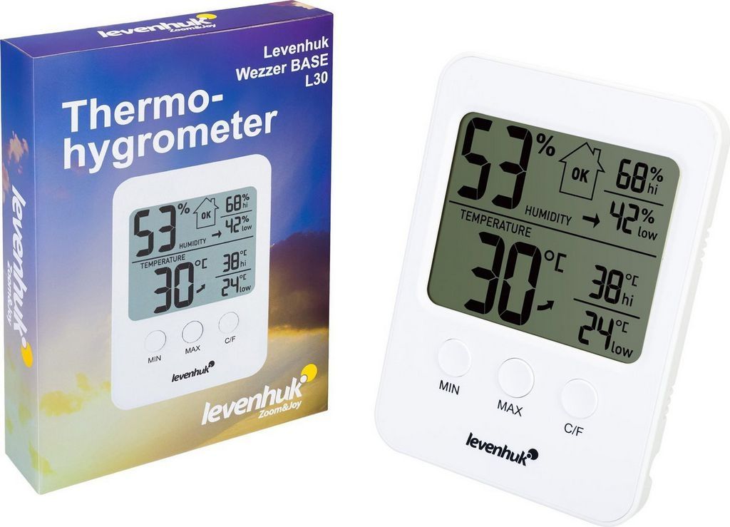 Термогигрометр Levenhuk Wezzer BASE L30 78886