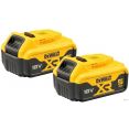 Набор аккумуляторов DeWalt DCB184P2 (18В/2x5 Ач)
