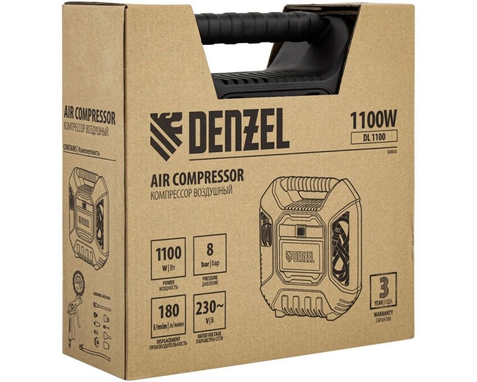 Компрессор Denzel DL1100