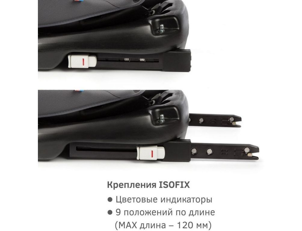 Детское автокресло Siger Престиж Isofix Lux KRES3945 (оникс)