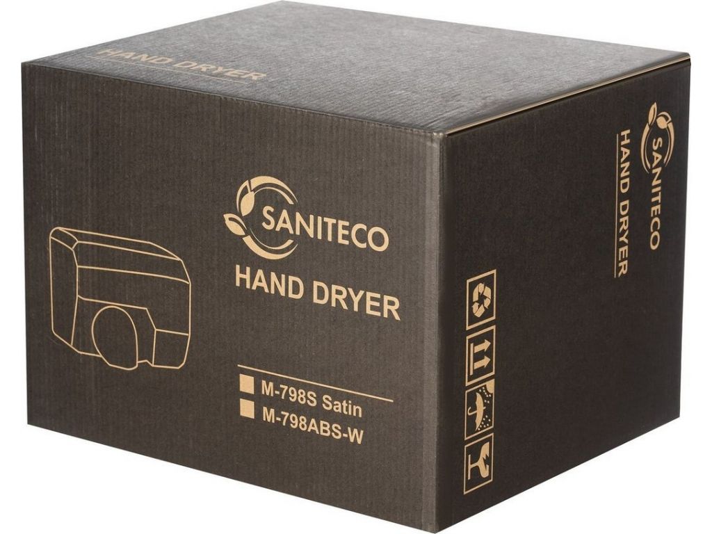 Сушилка для рук Saniteco M-798S (2300W, матовый)