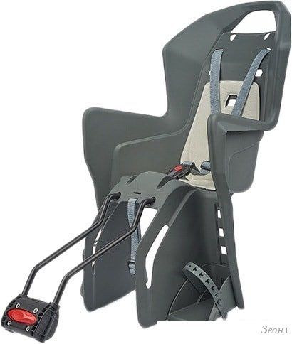 Велокресло Polisport Koolah 29 Charcoal Grey/Cream