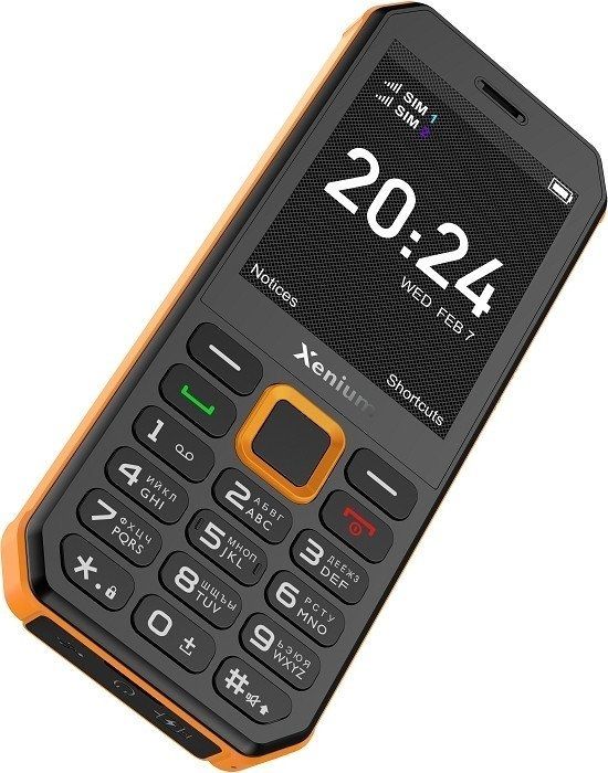 Телефон Xenium X300 (оранжевый/черный)